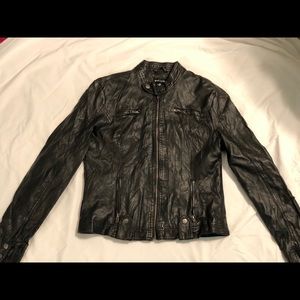 Black pleather jacket